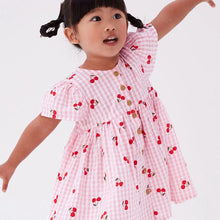 Load image into Gallery viewer, S1809DS-Summer pure cotton cherry casual dress