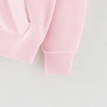 Load image into Gallery viewer, 9029SE-Autumn European and American children's rainbow hooded zipper top