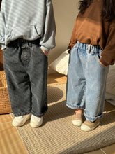 Load image into Gallery viewer, C85093PA- Spring children's casual denim wide-leg pants