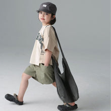 Load image into Gallery viewer, BB2427PA-Summer Japanese casual boys and girls cotton big pocket shorts