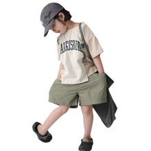 Load image into Gallery viewer, BB2427PA-Summer Japanese casual boys and girls cotton big pocket shorts