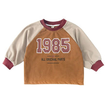 Load image into Gallery viewer, Q83226SE- Spring and Autumn Loose 1985 Printed Long Sleeve Top