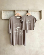 Load image into Gallery viewer, 24134PCW-Summer Korean-style mid-length short-sleeved parent-child top