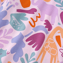 Load image into Gallery viewer, 8770JG-Autumn European and American children's casual round neck floral long-sleeved top + pants home set