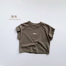 Load image into Gallery viewer, 88075SE-Summer Korean HOPE short-sleeved T-shirt simple and versatile top