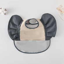 Load image into Gallery viewer, 111902AC-Danish children's flying sleeve wings PU waterproof and anti-dirty bib