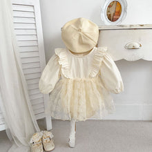 Load image into Gallery viewer, H10127LS-Spring sweet mesh flower skirt