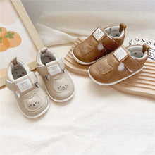 Load image into Gallery viewer, p083AC-Spring and Autumn cartoon cat children's soft sole toddler shoes