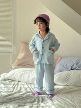 Load image into Gallery viewer, CJ250377JG-Spring and autumn pure cotton gauze long-sleeved home suit