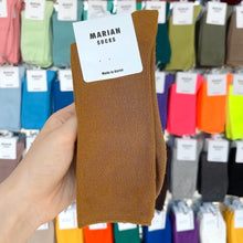 Load image into Gallery viewer, M-1605AC-Korean MARIAN Morandi color long tube socks for adults (5 pairs minimum order, can be mixed colors)