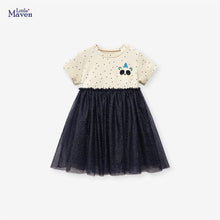 Load image into Gallery viewer, S1867DS- Summer mesh skirt European and American cute short-sleeved dress