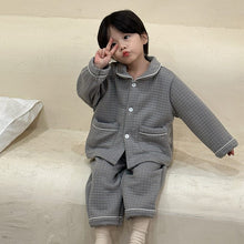 Load image into Gallery viewer, D83300TG- Spring and Autumn Air Layer Padded Children's Suit