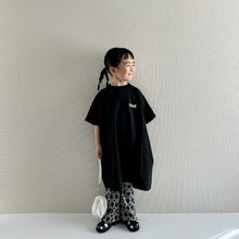 Load image into Gallery viewer, 282DS-Spring and summer girls pure cotton loose casual lace short-sleeved dress