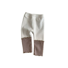 Load image into Gallery viewer, Y5345PA-Baby sweet wood ear edge stitching leggings (pre-sale delivery in early December)
