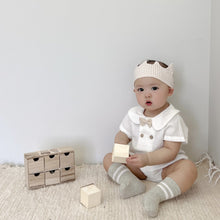 Load image into Gallery viewer, 71713LS-Summer British style lapel coat + crown hat two-piece set