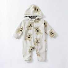 Load image into Gallery viewer, D23351LS-Winter baby plus velvet and thickened knitted outdoor climbing clothes