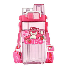 Load image into Gallery viewer, 6238AC-Cartoon children's square double drinking cup