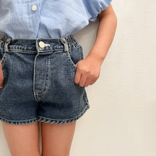 將圖片載入圖庫檢視器 266PA- 春夏兒童高腰牛仔短褲