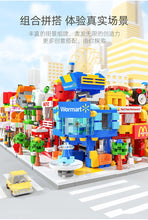 Load image into Gallery viewer, 8537AC-Mini Street View City Commercial Street Building Model Building Block Toy