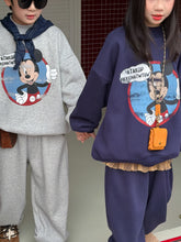 Load image into Gallery viewer, 2025D202TG-冬季復古卡通MK加絨休閒兩件套