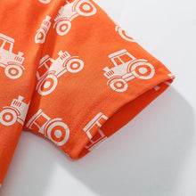 Load image into Gallery viewer, 60046SE-Summer cotton cartoon car short-sleeved top