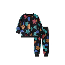 Load image into Gallery viewer, 9125TG-Autumn European and American children's star leisure two-piece suit
