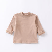 Load image into Gallery viewer, D23340SE-Baby long-sleeved half-high collar thermal underwear