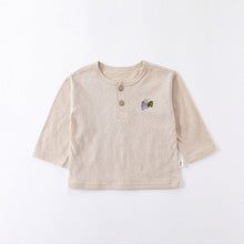 Load image into Gallery viewer, D23208SE-Autumn fruit embroidered long-sleeved bottoming top