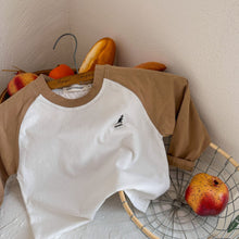 Load image into Gallery viewer, TC0998SE-Autumn contrast color embroidered animal long-sleeved top