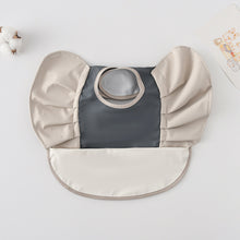 Load image into Gallery viewer, 111902AC-Danish children's flying sleeve wings PU waterproof and anti-dirty bib