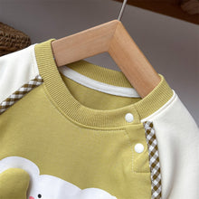 Load image into Gallery viewer, 2519005LS-秋季嬰幼兒動物大圖連體長袖爬服