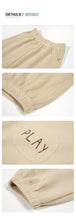 Load image into Gallery viewer, J1186PA-Spring and Autumn Boys and Girls Waffle Drawstring Pants Loose Casual Pants