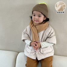 Load image into Gallery viewer, D83202SE-Autumn and winter plus velvet thickened short-sleeved buttoned vest jacket