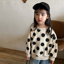 Load image into Gallery viewer, Q83165SE-Polka dot stylish long-sleeved children's top