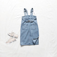Load image into Gallery viewer, 23011PCW-Spring and Summer Japanese Retro High Waist Side Slit Denim Skirt Parent-child Outfit