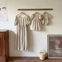 Load image into Gallery viewer, Y6313DS-Summer Woven Cotton Princess Sleeve Embroidered Beach Dress