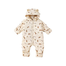 Load image into Gallery viewer, D23284LS-Winter warm ear hooded thick cotton coat