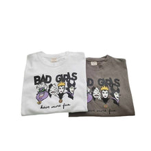 Load image into Gallery viewer, 24069PCW-Spring and Summer Korean Loose Short Sleeve Bad Girls Parent-child Top