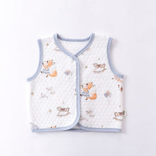 Load image into Gallery viewer, D23313SE-Padded warm baby vest for boys and girls