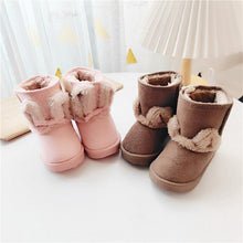 Load image into Gallery viewer, 122702AC-Winter PREEN same style three-dimensional ears children's thick warm snow boots