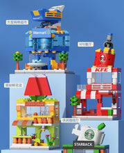 Load image into Gallery viewer, 8537AC-Mini Street View City Commercial Street Building Model Building Block Toy
