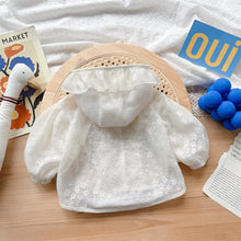 Load image into Gallery viewer, 2402415SE-Summer ultra-thin lace hooded sun protection clothing