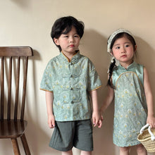 Load image into Gallery viewer, X85237TG-Summer Chinese Tang suit & cheongsam dress