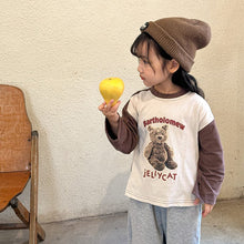 Load image into Gallery viewer, Q83031SE- Spring and Autumn Loose Cotton Bear Long Sleeve Top