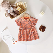 Load image into Gallery viewer, RBDS2239DS-Summer cotton elephant dress