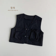 Load image into Gallery viewer, 88057SE-Spring and summer mountain retro workwear vest top