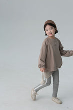 Load image into Gallery viewer, <Taiwan Pavilion> BB2448PCW-Autumn Japanese style boys and girls snow velvet thin loose pullover parent-child tops