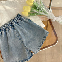 Load image into Gallery viewer, 80D134PA-Korean style fake two-piece summer fashion denim skirt pants