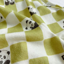 Load image into Gallery viewer, 2402371LS- Summer thin sleeveless short climbing checkered panda climbing clothes