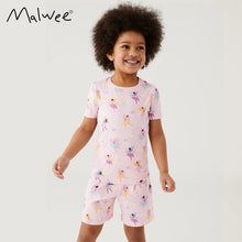 Load image into Gallery viewer, 9542TG-malwee summer two-piece girls print suit